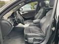View of front seats