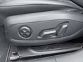 View of control buttons for electric seat adjustment