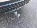 View of trailer tow-bar hitch