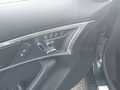View of control buttons for electric seat adjustment