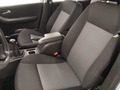 View of front seats