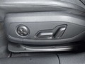 View of control buttons for electric seat adjustment