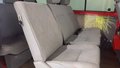 Vista del asiento trasero