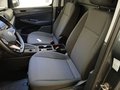 View of front seats