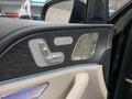 View of control buttons for electric seat adjustment