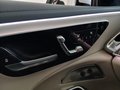 View of control buttons for electric seat adjustment