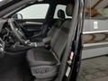 View of front seats