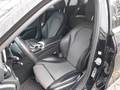 View of front seats