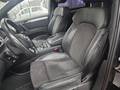 View of front seats