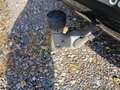 View of trailer tow-bar hitch
