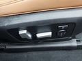 View of control buttons for electric seat adjustment
