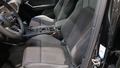 View of front seats
