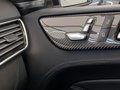 View of control buttons for electric seat adjustment