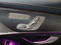 View of control buttons for electric seat adjustment