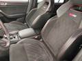 View of front seats