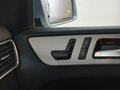 View of control buttons for electric seat adjustment