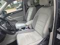 View of front seats