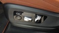 View of control buttons for electric seat adjustment