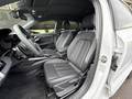 View of front seats