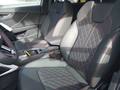 View of front seats