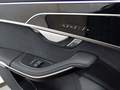 View of control buttons for electric rear seat adjustment