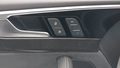 View of control buttons for electric seat adjustment