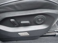 View of control buttons for electric seat adjustment