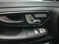 View of control buttons for electric seat adjustment