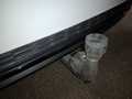 View of trailer tow-bar hitch