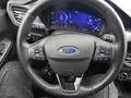 View of steering wheel