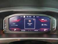 Pohled na přístrojovou desku