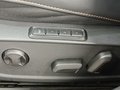 View of control buttons for electric seat adjustment