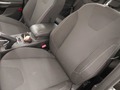 View of front seats