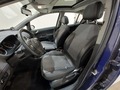 View of front seats