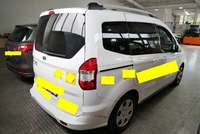 Vue de l’arrière droit