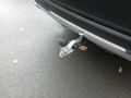 View of trailer tow-bar hitch