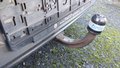 View of trailer tow-bar hitch