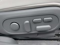 View of control buttons for electric seat adjustment