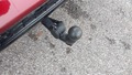 View of trailer tow-bar hitch