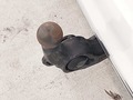View of trailer tow-bar hitch