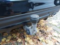 View of trailer tow-bar hitch