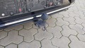 View of trailer tow-bar hitch