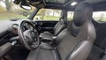 View of front seats