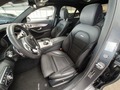 View of front seats