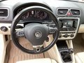 View of steering wheel