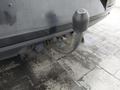 View of trailer tow-bar hitch