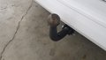 View of trailer tow-bar hitch