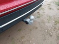 View of trailer tow-bar hitch