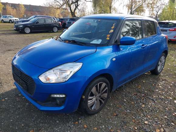 Vista anteriore sinistra