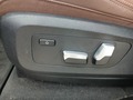 View of control buttons for electric seat adjustment